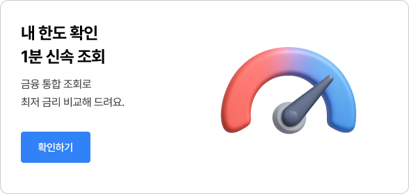 내 한도 확인 1분 신속 조회